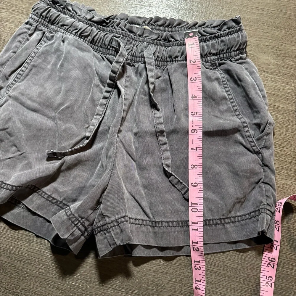 C&C California Shorts Lyocell Dark Grey Drawstring XS